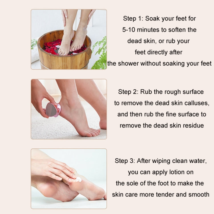 2 In 1 Hair Removal Foot Grinder Foot Peeling Pedicure Tool Epilator(Blue) - free shipping - PMC TechLife - Order now!