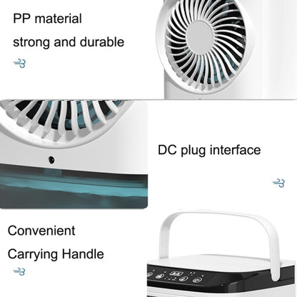 Desktop Mini Cold Air Fan Home Humidifier Dual Spray Air Conditioning Fan Without Plug - Electric Fans by PMC Jewellery | Online Shopping South Africa | PMC Jewellery | Buy Now Pay Later Mobicred