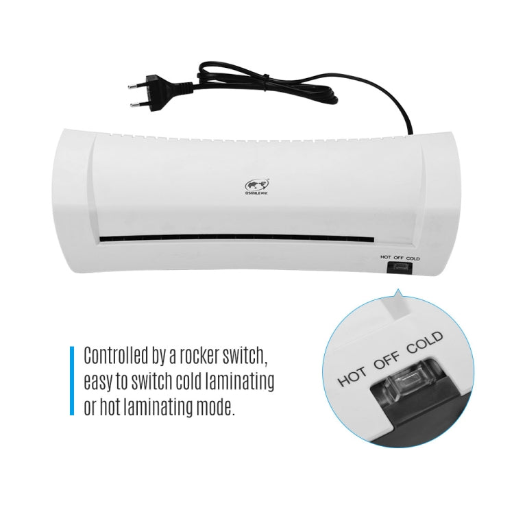 Osmile SL200 A4 Photo Cold and Hot Laminating Machine 340mm/min Speed US Plug - free shipping - PMC TechLife - Order now!