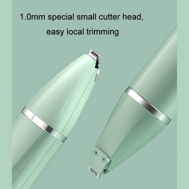 Pet Shaver Cat Dog Paw Hair Clipper Electric Fader, Color: 2 in 1 Green - Pet Care by PMC TechLife | Online Shopping South Africa | PMC TechLife