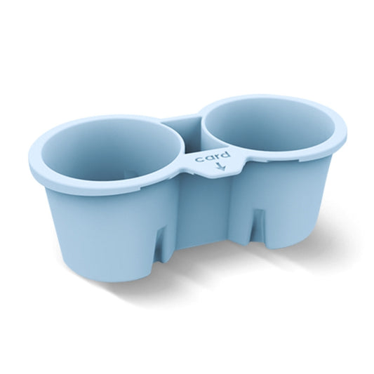 For Tesla Model3/Y Central Control Storage Silicone Cup Stopper(Blue) - Car Drink Holders by PMC Jewellery | Online Shopping South Africa | PMC Jewellery | Buy Now Pay Later Mobicred