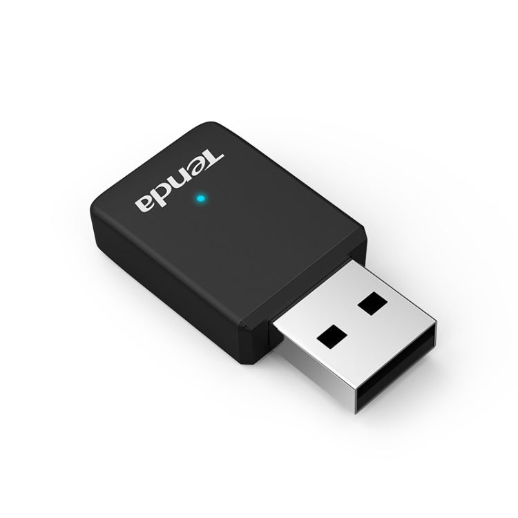 Tenda U9 650Mbs Drive-Free USB Wireless Network Card 5G Dual Band Desktop Laptop WiFi Receiver - USB Network Adapter by Tenda | Online Shopping South Africa | PMC Jewellery