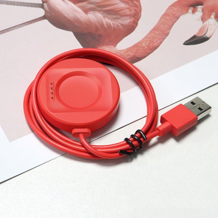 For OPPO Watch 3 Watch USB Port Magnetic Charger Charging Cable(Red) -  by PMC Jewellery | Online Shopping South Africa | PMC Jewellery | Buy Now Pay Later Mobicred