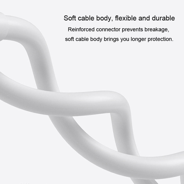 For OPPO Watch 3 Pro Watch USB Port Magnetic Charger Charging Cable(White) -  by PMC TechLife | Online Shopping South Africa | PMC TechLife | Buy Now Pay Later Mobicred