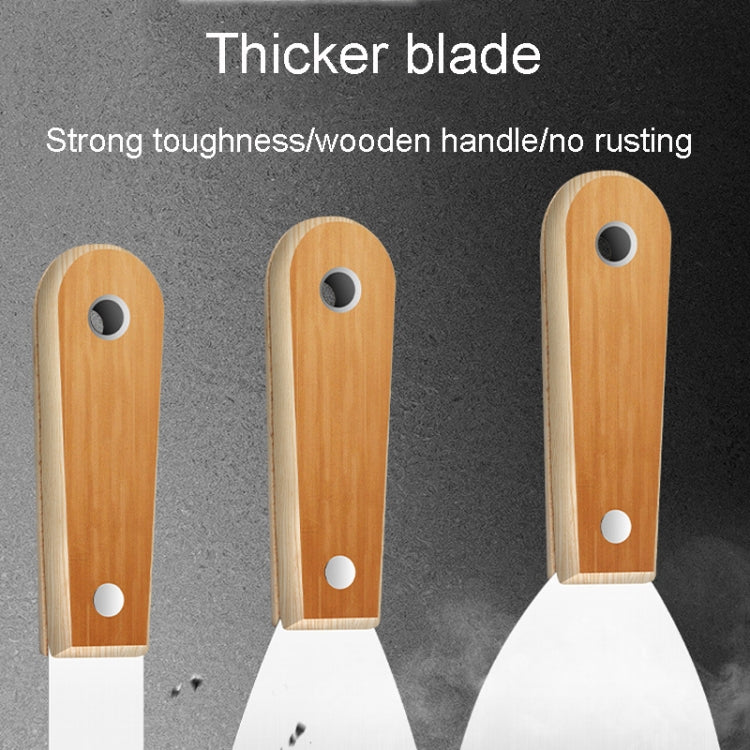 6 inch Stainless Steel Mirror Finish Putty Knife Trowel Cleaning Trowel Painting Tools - Putty Knife by PMC TechLife | Online Shopping South Africa | PMC TechLife | Buy Now Pay Later Mobicred
