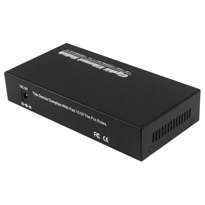 2 x 10/100/1000 RJ45 Port & 4 x 1000M SFP Port Fiber Optic Switch - Fiber Receiver by PMC Jewellery | Online Shopping South Africa | PMC Jewellery | Buy Now Pay Later Mobicred