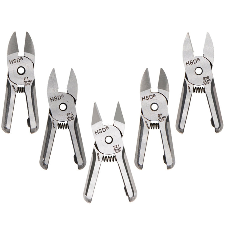 HSD MS-5+F1S Cut Plastic Set 2 In 1 Pneumatic Snip Plier Cutting Metal Plastic Model Scissor Tool - Pliers by HSD | Online Shopping South Africa | PMC TechLife | Buy Now Pay Later Mobicred