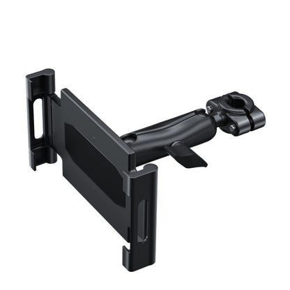 Car Rear Seat Folding Stretchable Headrest Tablet Bracket, Color: Metal Clamp Arm - Car Holders by PMC Jewellery | Online Shopping South Africa | PMC Jewellery | Buy Now Pay Later Mobicred