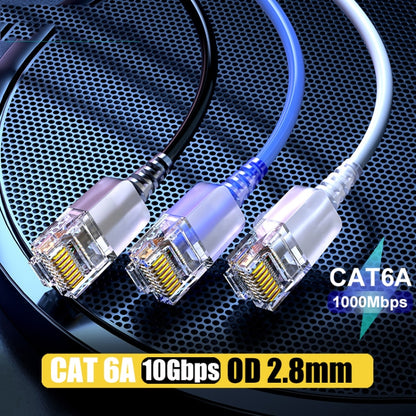 SAMZHE Cat6A Ethernet Cable UTP Network Patch Cable 10m(Black) - Lan Cable and Tools by SAMZHE | Online Shopping South Africa | PMC Jewellery | Buy Now Pay Later Mobicred