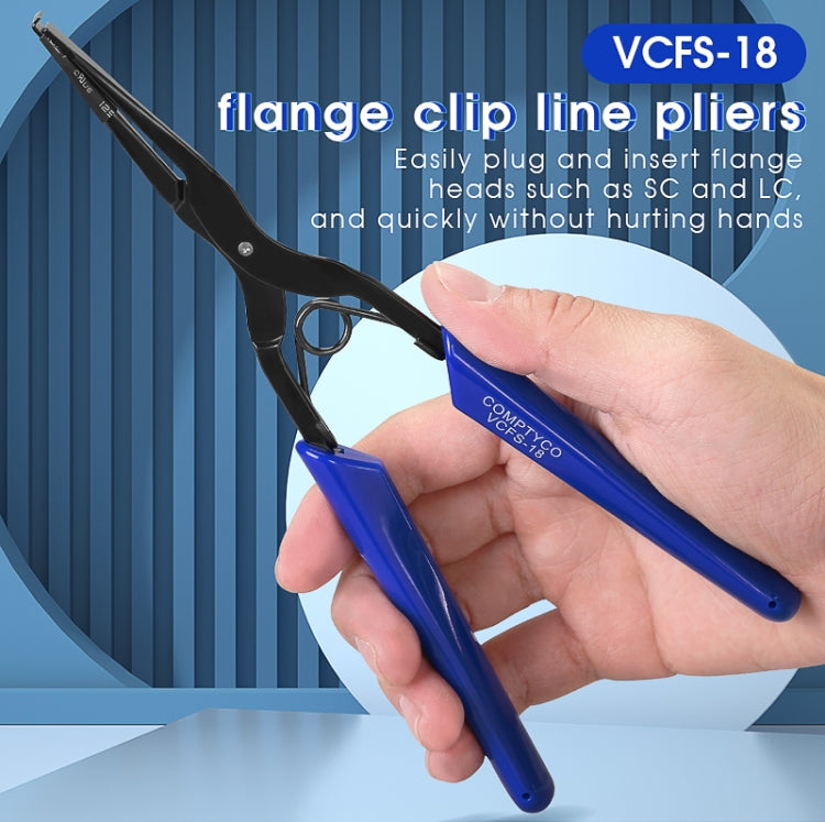 COMPTYCO VCFS-18 SC/LC Fiber Optic Connector Plug And Clamp Pull Tools Flange Long Nozzle Clip - Lan Cable and Tools by COMPTYCO | Online Shopping South Africa | PMC Jewellery | Buy Now Pay Later Mobicred