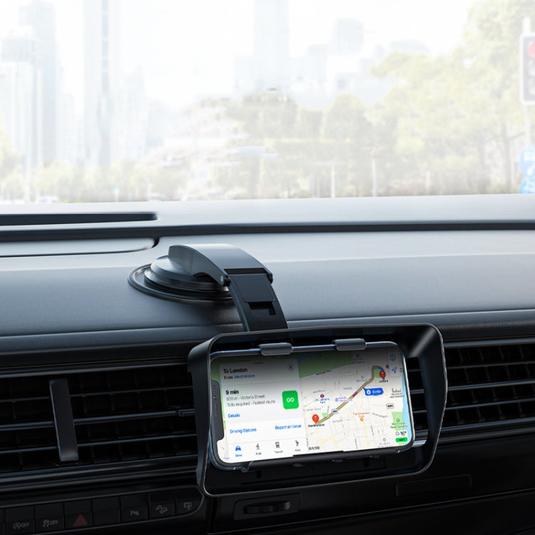 Car Suction Cup Dashboard Mobile Phone Holder with Sun Visor Folding Rotating Car Mount, Style: Joint Model - Car Holders by PMC TechLife | Online Shopping South Africa | PMC TechLife | Buy Now Pay Later Mobicred