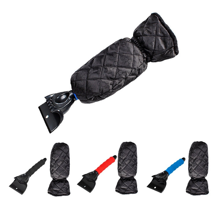Vehicle Mounted Snow Shovel De-Icer Cleaning Tool, Color: Red+Gloves - Ice Scraper by PMC TechLife | Online Shopping South Africa | PMC TechLife | Buy Now Pay Later Mobicred