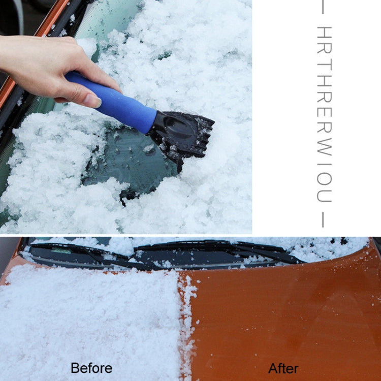 Vehicle Mounted Snow Shovel De-Icer Cleaning Tool, Color: Blue+Gloves - Ice Scraper by PMC Jewellery | Online Shopping South Africa | PMC Jewellery | Buy Now Pay Later Mobicred