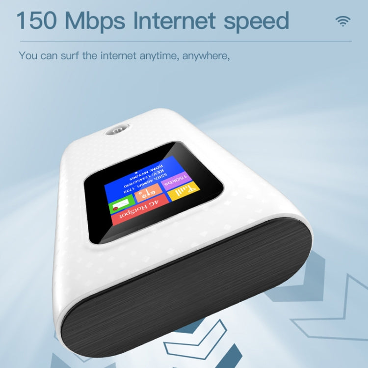 MF905C Asia 4G LTE WIFI Router Portable 6000mAh Charging Treasure Wireless Hotspot 150Mbps Pocket Mobile Modem - Wireless Routers by PMC Jewellery | Online Shopping South Africa | PMC Jewellery | Buy Now Pay Later Mobicred