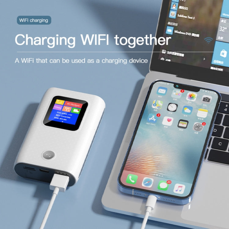 MF905C Asia 4G LTE WIFI Router Portable 6000mAh Charging Treasure Wireless Hotspot 150Mbps Pocket Mobile Modem - Wireless Routers by PMC Jewellery | Online Shopping South Africa | PMC Jewellery | Buy Now Pay Later Mobicred