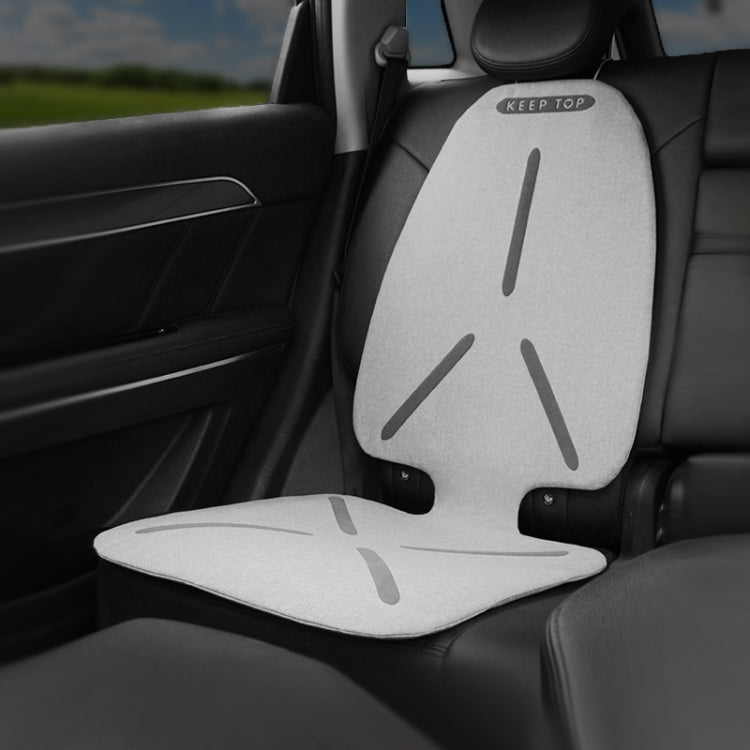 KEEP TOP Car Child Safety Seat Anti-Slip Thickened Anti-Wear Protective Pad(Gray) - Seat Accessories by KEEP TOP | Online Shopping South Africa | PMC TechLife | Buy Now Pay Later Mobicred
