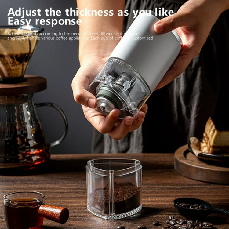 Coffee Electric Grinder Magnetic Snap-on Stainless Steel Blades Kitchen Gadgets(Black) - Coffee Tools by PMC TechLife | Online Shopping South Africa | PMC TechLife | Buy Now Pay Later Mobicred