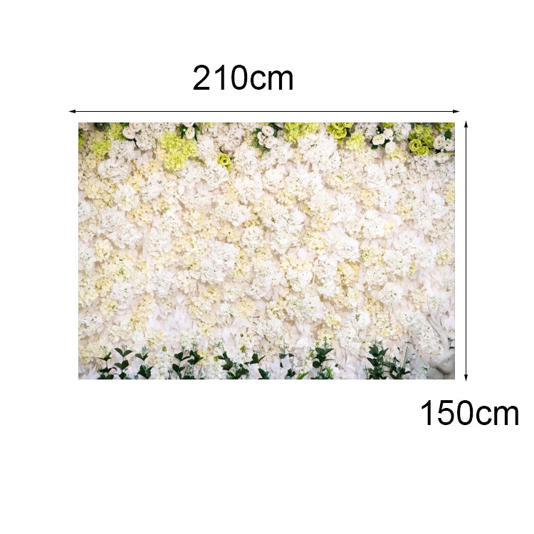 2.1 X 1.5m Festive Photography Backdrop 3D Wedding Flower Wall Hanging Cloth, Style: C-1889 - free shipping - PMC TechLife - Order now!