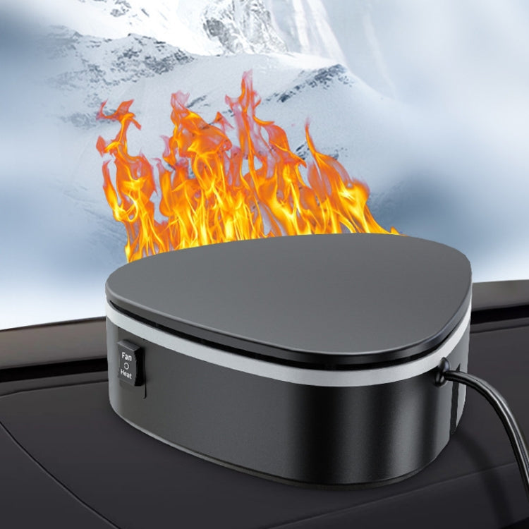 Winter Car Triangle Heater Defrost Electric Heater, Style: 12V Ordinary Base - Heating & Fans by PMC TechLife | Online Shopping South Africa | PMC TechLife | Buy Now Pay Later Mobicred