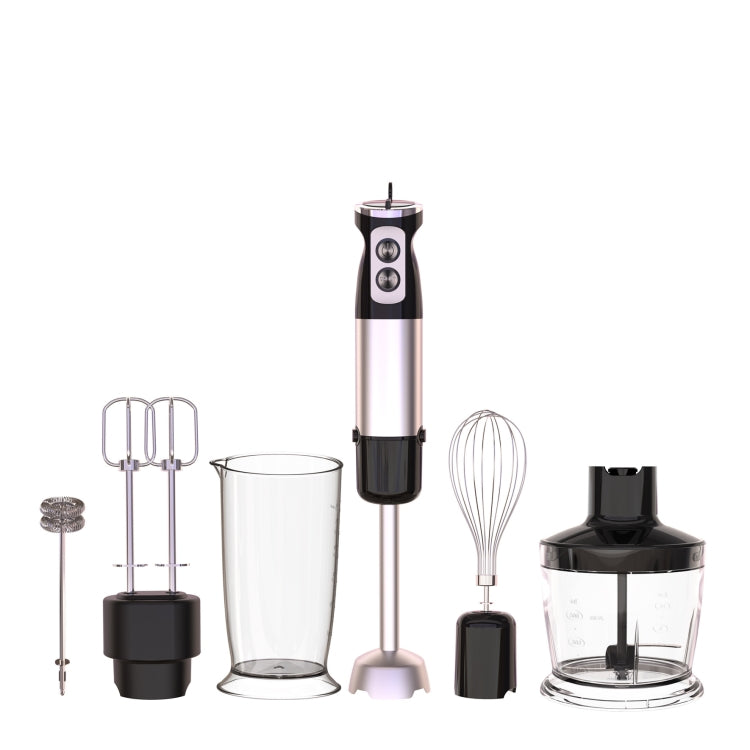 6-in-1 600W Multifunctional  Electric Blender Stainless Steel Food Cooking Stick EU Plug - free shipping - PMC TechLife - Order now!