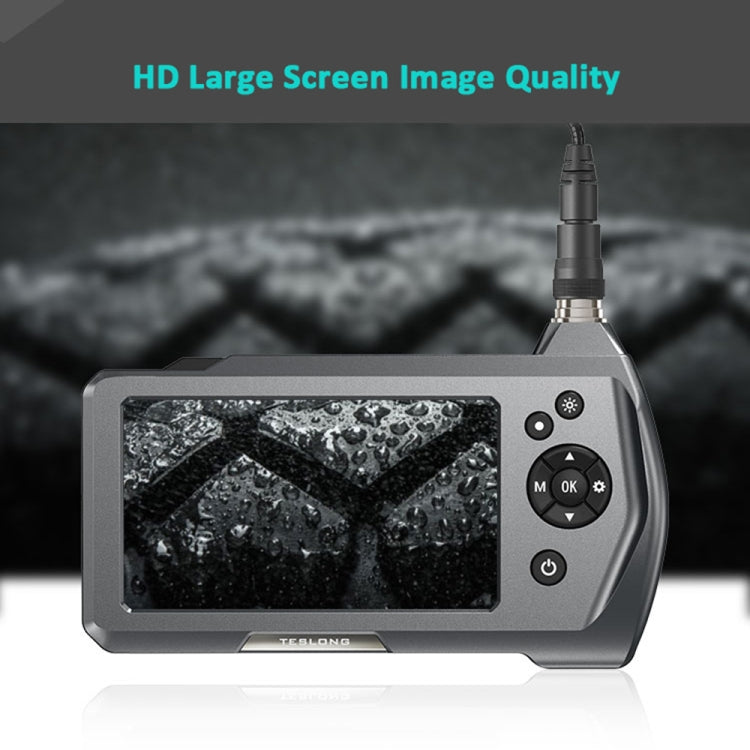 TESLONG NTS450A 4.5-inch Screen Industrial Handheld Endoscope with Light, Speci: 3.9mm Lens-1m - free shipping - PMC TechLife - Order now!