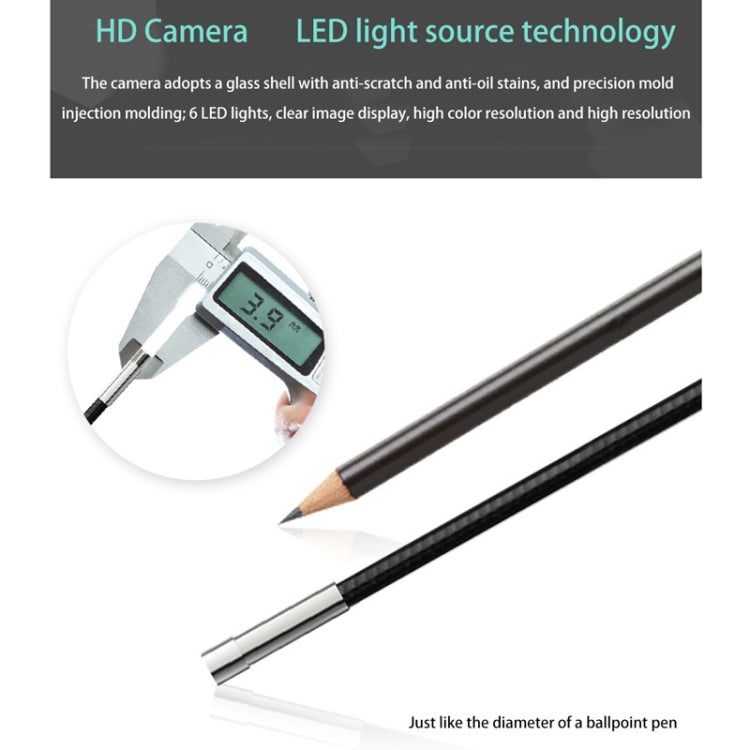 TESLONG NTS450A 4.5-inch Screen Industrial Handheld Endoscope with Light, Speci: 7.6mm Lens -1m - free shipping - PMC TechLife - Order now!