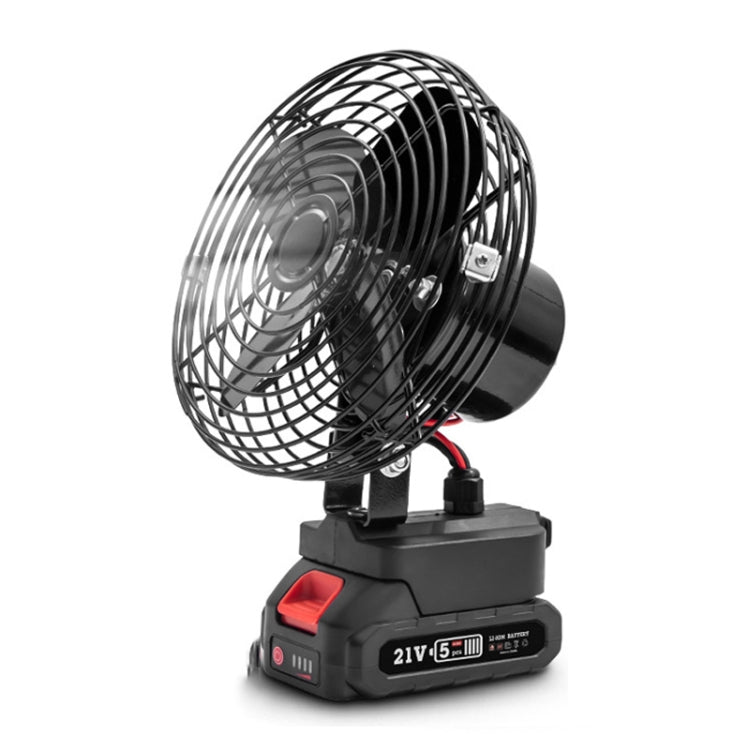 HILDA Portable Powerful Fan Outdoor Hair Dryer, With EU Plug Adaptor, Style: 8 inch With 1 Battery (1500mAh) - free shipping - PMC TechLife - Order now!