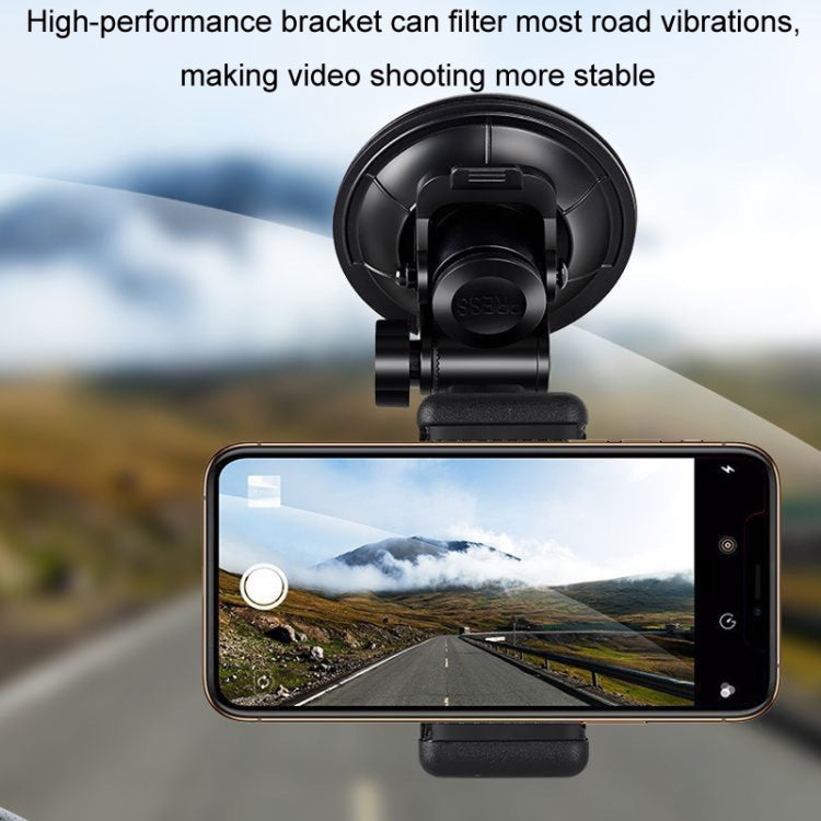 Car Suction Cup Mobile Phone Navigation Live Broadcast Shooting Bracket, Specification: Without Bluetooth - Car Holders by PMC Jewellery | Online Shopping South Africa | PMC Jewellery | Buy Now Pay Later Mobicred