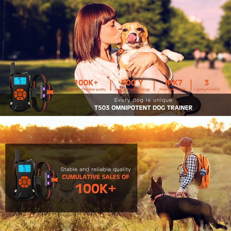 Electronic Remote Control Dog Training Device Pet Training Shock Collar, Specification: For-One-Dog - Training Aids by PMC Jewellery | Online Shopping South Africa | PMC Jewellery