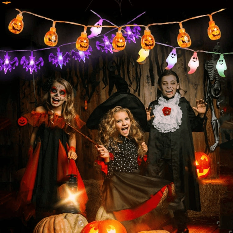 Colorful 3m 20LEDs Halloween LED Cartoon Atmosphere Decorative Light String(Little Ghost Hand) - Decoration Lamps by PMC TechLife | Online Shopping South Africa | PMC TechLife