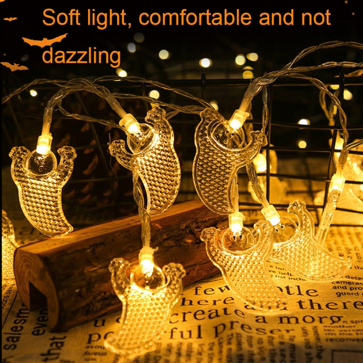 Colorful 3m 20LEDs Halloween LED Cartoon Atmosphere Decorative Light String(Purple Spider) - Decoration Lamps by PMC TechLife | Online Shopping South Africa | PMC TechLife