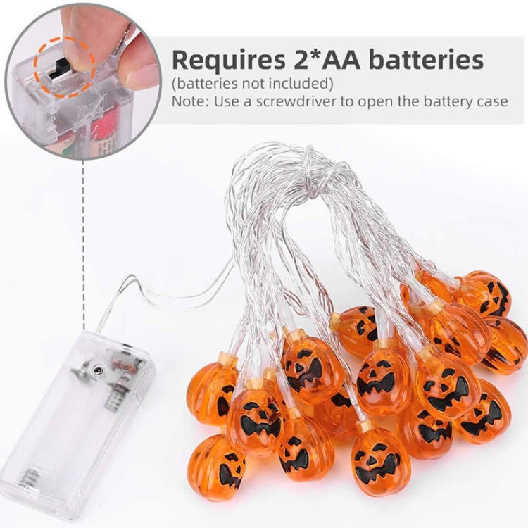 Colorful 3m 20LEDs Halloween LED Cartoon Atmosphere Decorative Light String(Little Ghost Hand) - Decoration Lamps by PMC TechLife | Online Shopping South Africa | PMC TechLife