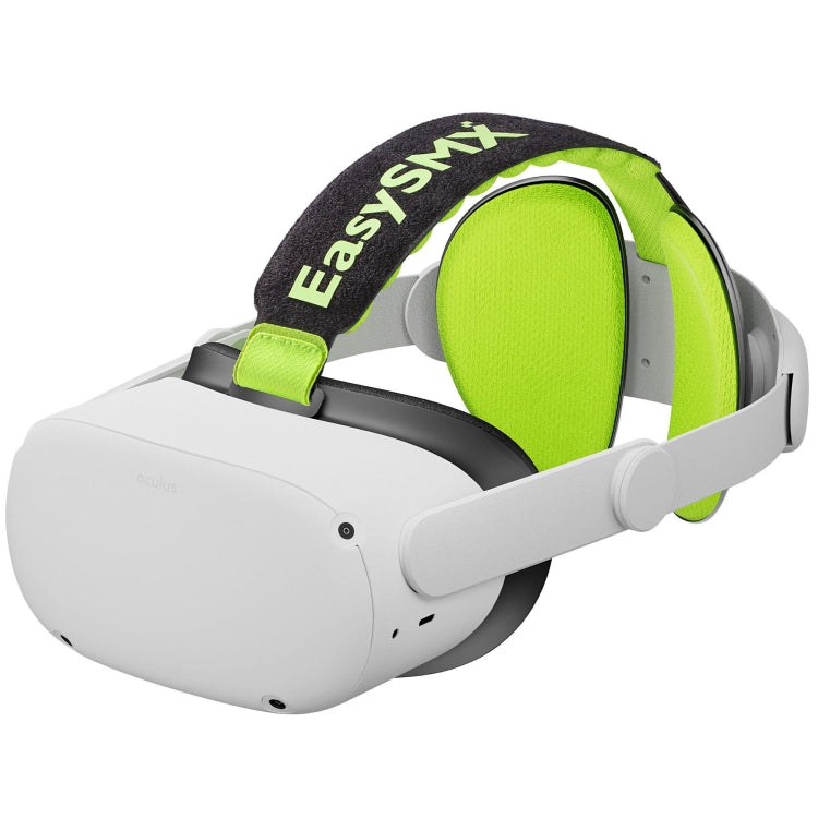 EasySMX Q20 For Meta Quest 2 VR Headsets Adjustable Head Strap With Adaptive Head Pads(Black) - VR Accessories by PMC Jewellery | Online Shopping South Africa | PMC Jewellery | Buy Now Pay Later Mobicred