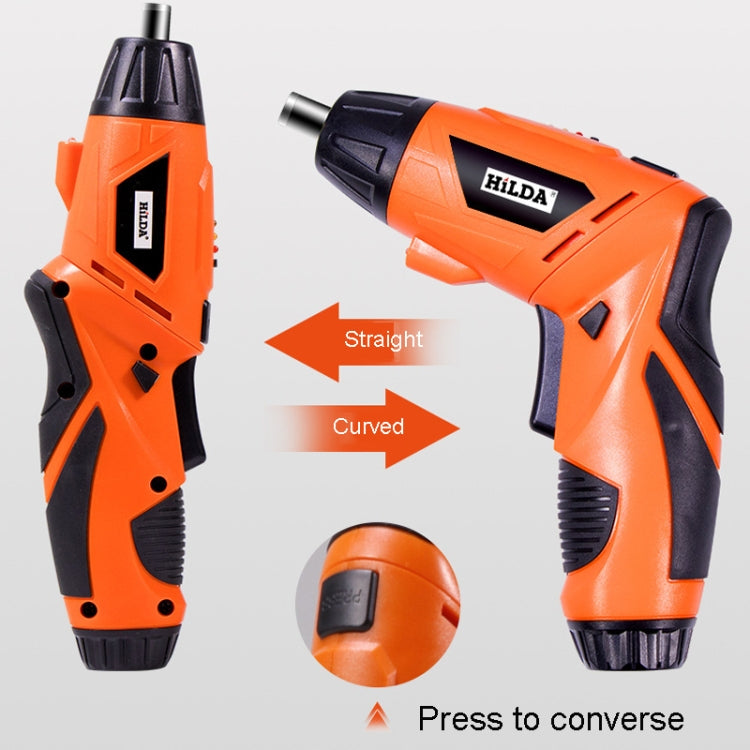 HILDA 47pcs /Set Multi-Function Li-Ion Screwdriver Mini Screwdriver(Black) - Screws by HILDA | Online Shopping South Africa | PMc TechLife | Buy Now Pay Later Mobicred