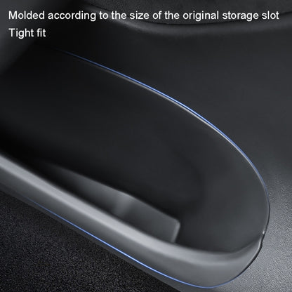 4pcs /Set For Tesla Model 3 4 Door TPE Car Door Storage Box Storage Accessories - Stowing Tidying by PMC Jewellery | Online Shopping South Africa | PMC Jewellery | Buy Now Pay Later Mobicred