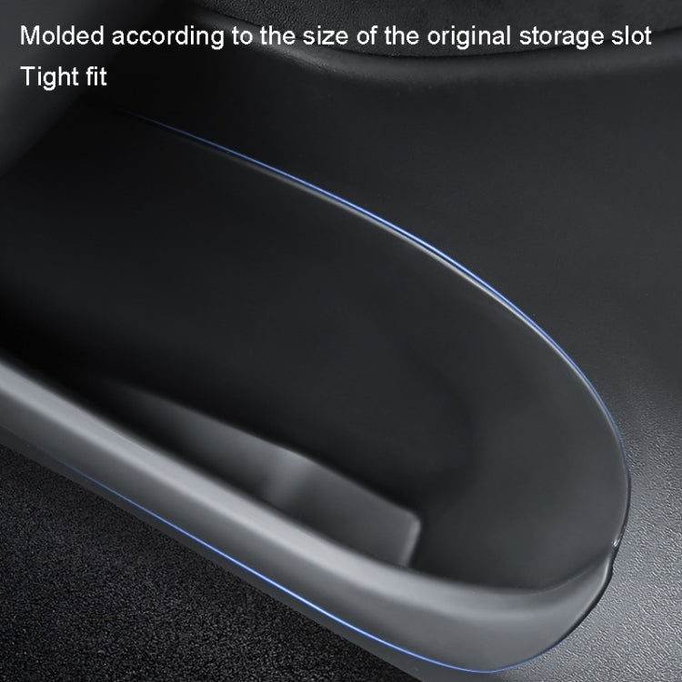 2pcs /Set For Tesla Model 3 Rear Door Car Door Storage Box Storage Accessories - Stowing Tidying by PMC Jewellery | Online Shopping South Africa | PMC Jewellery | Buy Now Pay Later Mobicred