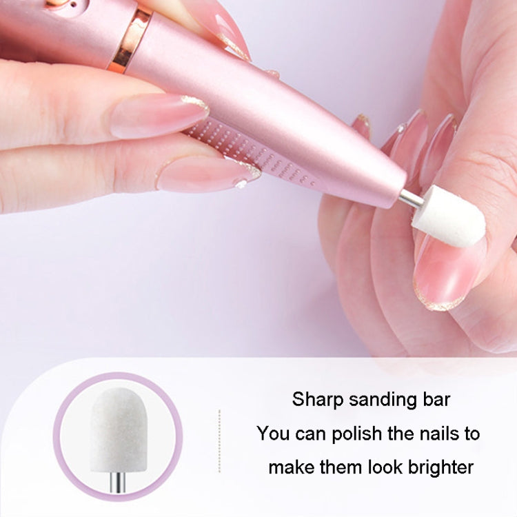 Electrical Nail Polisher Multifunctional Nail Polish Remover Pen Nail Sharpener(Red) - Grinding Tools & Accessories by PMC TechLife | Online Shopping South Africa | PMC TechLife | Buy Now Pay Later Mobicred