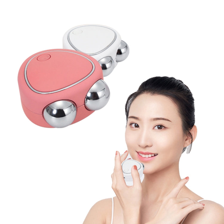 Mini Micro-Current Beauty Instrument Facial Lift Rejuvenating Device Massage Slimming Machine, Style: Acrylic Package(White) - free shipping - PMC TechLife - Order now!