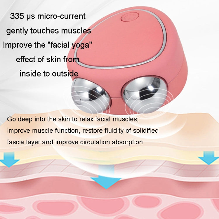 Mini Micro-Current Beauty Instrument Facial Lift Rejuvenating Device Massage Slimming Machine, Style: Acrylic Package(White) - free shipping - PMC TechLife - Order now!