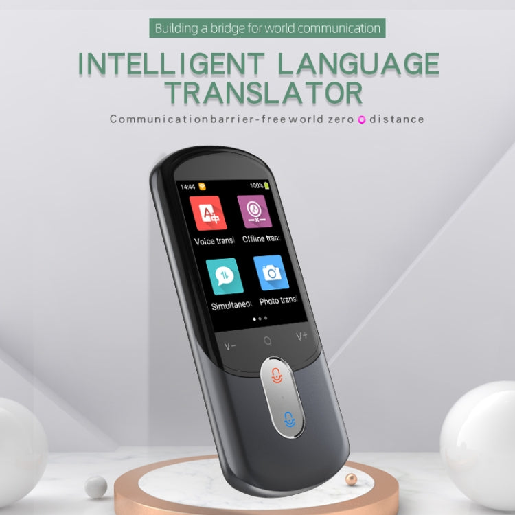 2.88-inch HD Screen WiFi Translator 139 Languages Voice Translator Photo Recording Translator Pen(Dark Gray) -  by PMC TechLife | Online Shopping South Africa | PMC TechLife | Buy Now Pay Later Mobicred