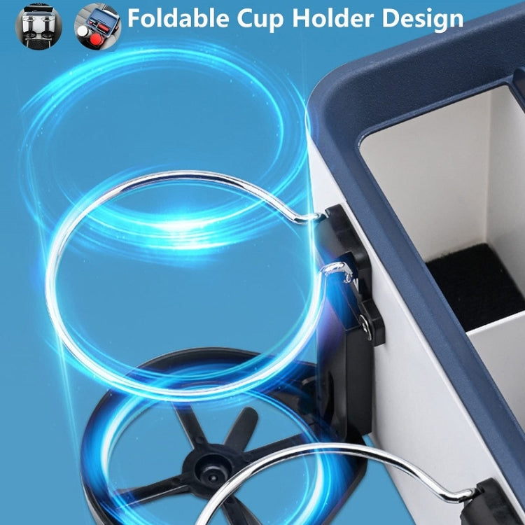 Car Multifunctional Water Cup Holder Armrest Box Paper Box(Gray) - free shipping - PMC TechLife - Order now!