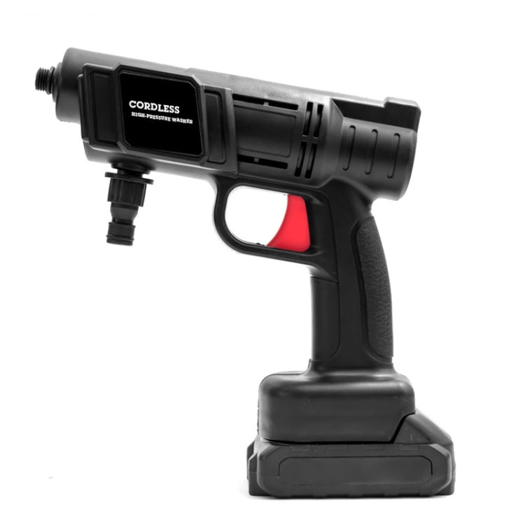 HILDA 21V High Pressure Water Torch Lithium Car Washer Plastic Package, Model: EU Plug + 1 Battery - free shipping - PMC TechLife - Order now!
