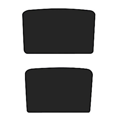 2pcs /Set For Tesla Model Y Ice Crystal Sunshade Car Roof Front And Rear Sunroof Shade(Black) - Window Foils & Solar Protection by PMC Jewellery | Online Shopping South Africa | PMC Jewellery | Buy Now Pay Later Mobicred