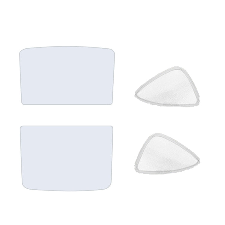 4pcs /Set For Tesla Model Y Ice Crystal Sunshade Car Roof Front And Rear Sunroof Shade(Beige) - Window Foils & Solar Protection by PMC TechLife | Online Shopping South Africa | PMC TechLife | Buy Now Pay Later Mobicred