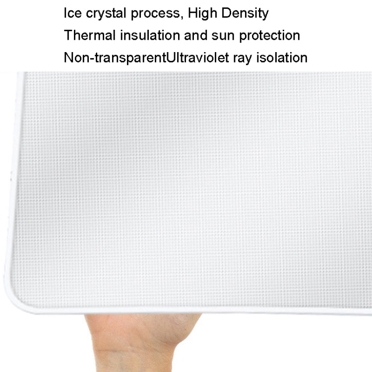 4pcs /Set For Tesla Model Y Ice Crystal Sunshade Car Roof Front And Rear Sunroof Shade(Beige) - Window Foils & Solar Protection by PMC TechLife | Online Shopping South Africa | PMC TechLife | Buy Now Pay Later Mobicred