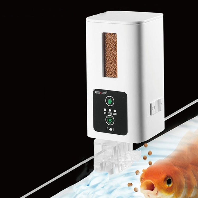 XINMA F-01 400ml Fish Tank Automatic Feeding Device Aquarium Intelligente Timing High-capacity Fish Feeder - Feeders by XINMA | Online Shopping South Africa | PMC TechLife | Buy Now Pay Later Mobicred
