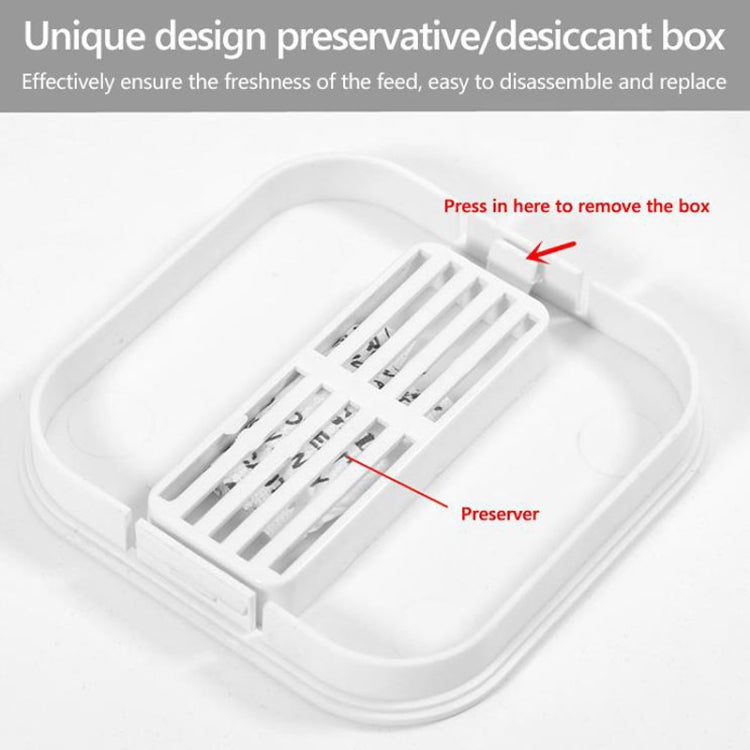 XINMA F-01 400ml Fish Tank Automatic Feeding Device Aquarium Intelligente Timing High-capacity Fish Feeder - Feeders by XINMA | Online Shopping South Africa | PMC TechLife | Buy Now Pay Later Mobicred