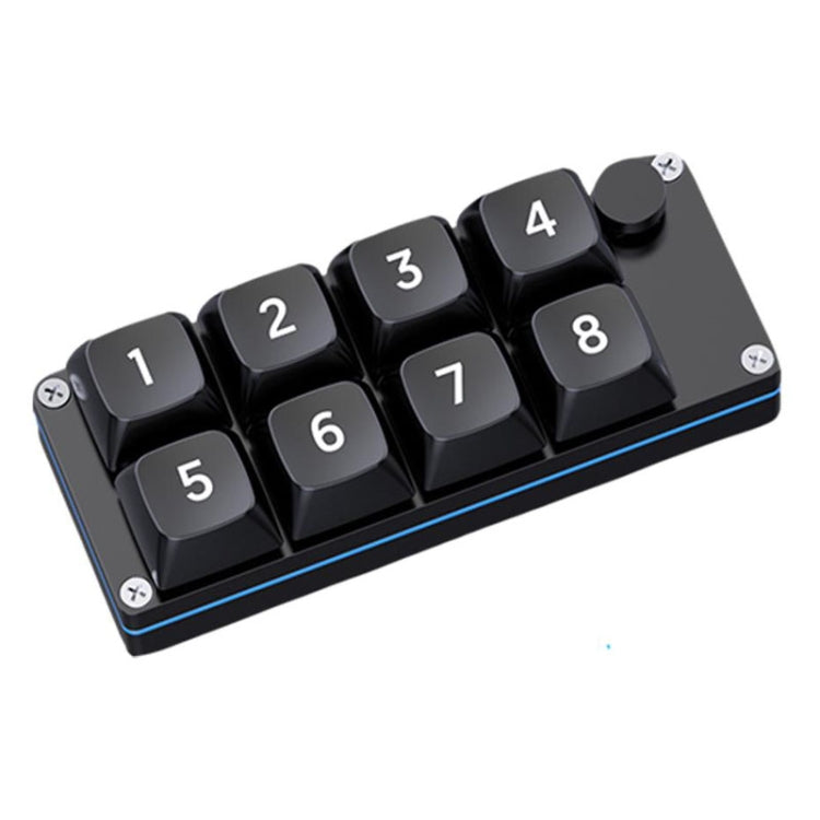 MKESPN Shortcut Macro Defined Wired Samll Keypad Single Handed Gaming Keyboard(Black) - Mini Keyboard by MKESPN | Online Shopping South Africa | PMC Jewellery