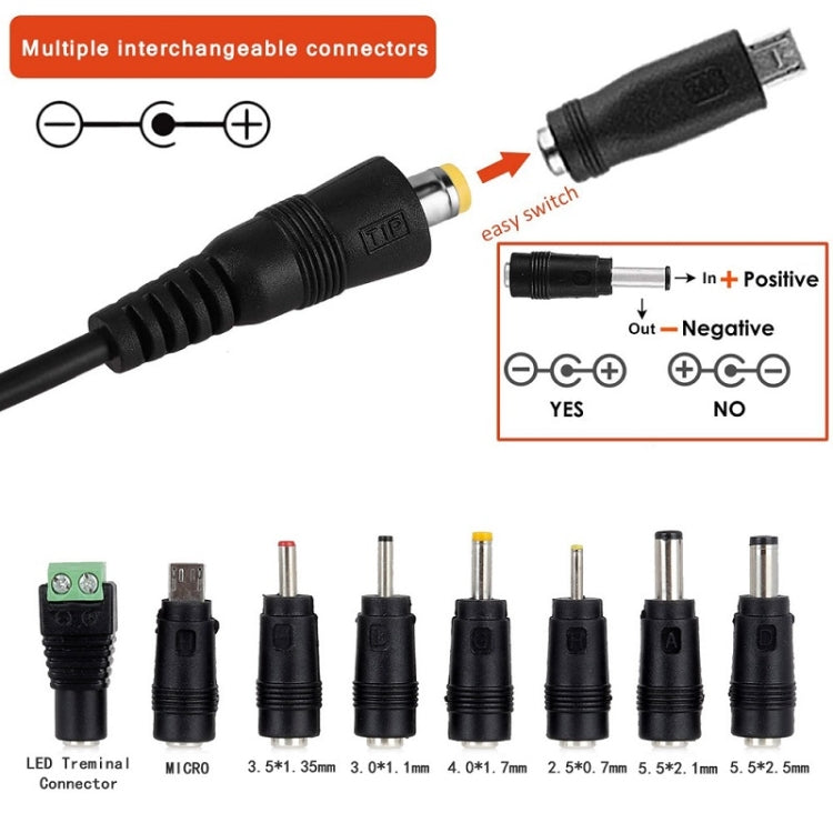 65W 6-20V Adjustable 3A DC Power Adapter Charger, Specification: UK Plug Small - Universal Power Adapter by PMC TechLife | Online Shopping South Africa | PMC TechLife | Buy Now Pay Later Mobicred