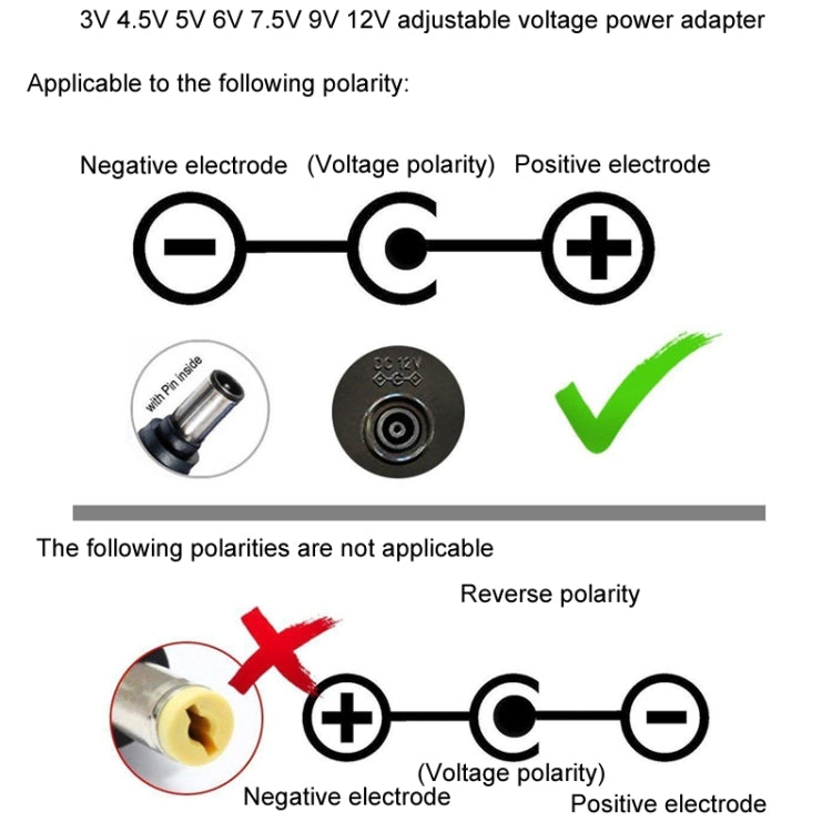 65W 6-20V Adjustable 3A DC Power Adapter Charger, Specification: UK Plug Small - Universal Power Adapter by PMC TechLife | Online Shopping South Africa | PMC TechLife | Buy Now Pay Later Mobicred